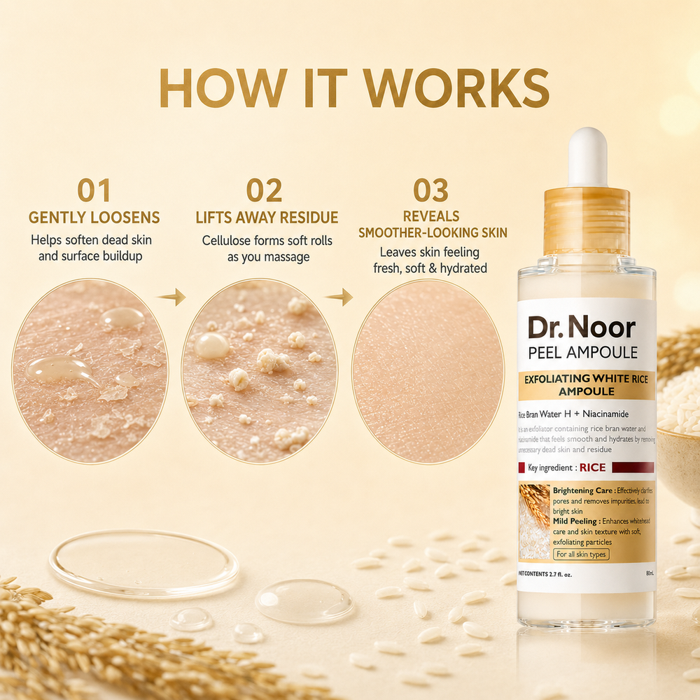 Dr.Noor Rice Peel Ampoule