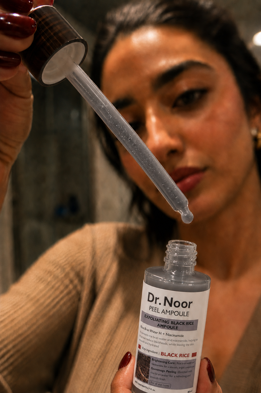 Dr. Noor Lab | Rice & Black Rice Peel Ampoule Bundle