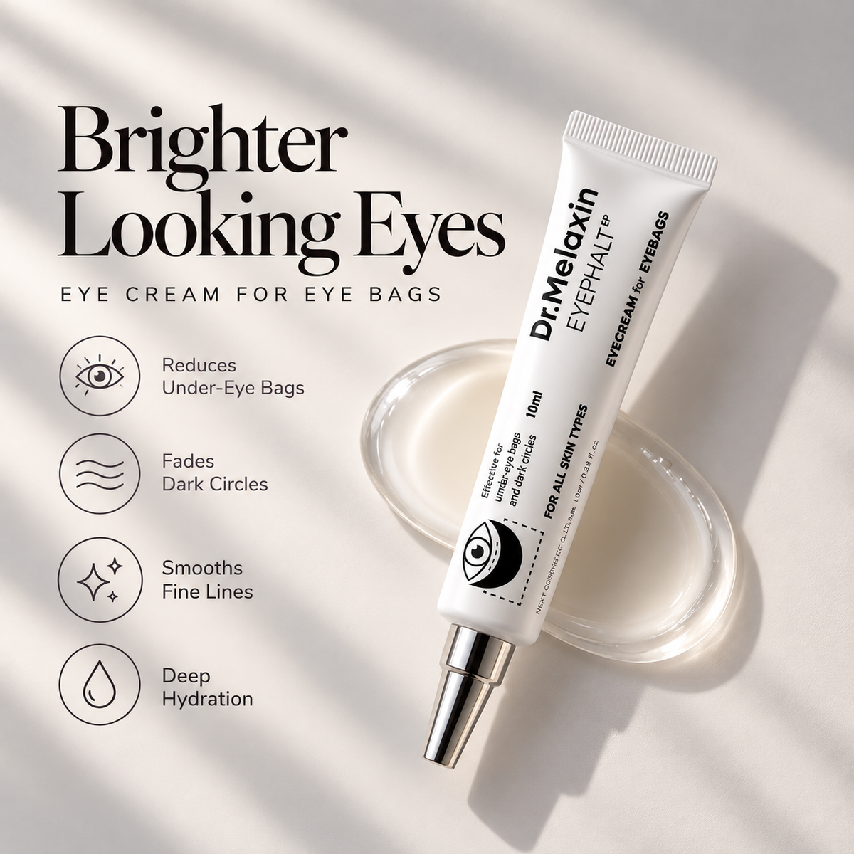 Dr.Melaxin Eyephalt Eyebag Cream Korean Skincare All Skin Types (10g)