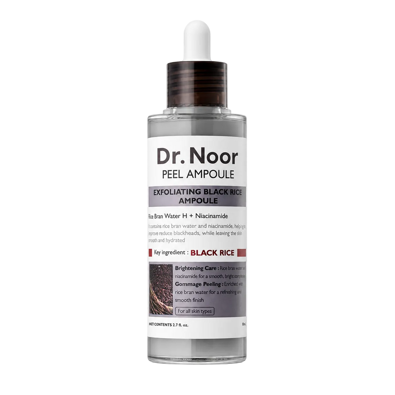 Dr.Noor Black Rice Peel Ampoule