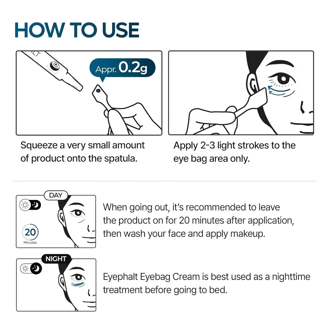 Dr.Melaxin Eyephalt Eyebag Cream Korean Skincare All Skin Types (10g)